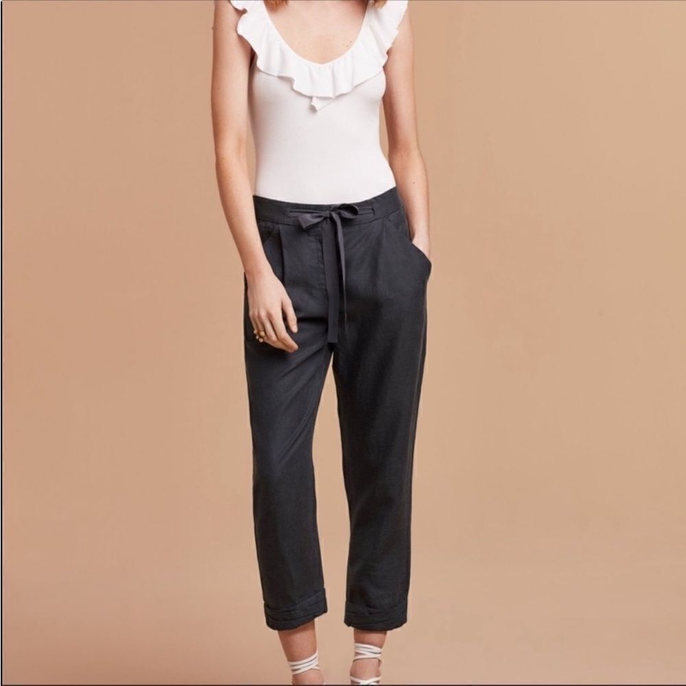 Aritzia Wilfred Allant Pant in Charcoal Sz 2